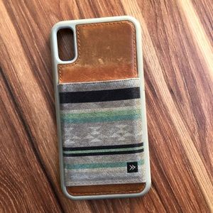 iPhone X Thread Wallets Phone Case